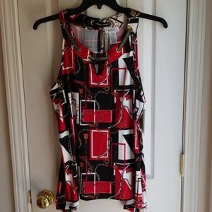 -NWT CHANDLEY SLEEVELESS CAREER BLOUSE